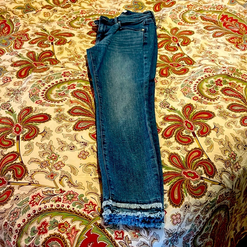Loft skinny ankle jeans